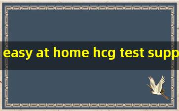 easy at home hcg test suppliers